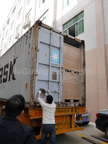 Shipments via Containers