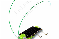 Epoxy resin solar panels for solar toys